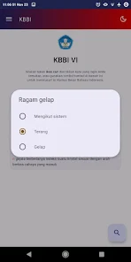 Kamus Besar Bahasa Indonesia screenshot