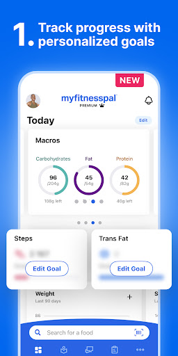 MyFitnessPal screenshot