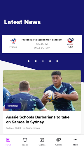 Rugby Xplorer screenshot