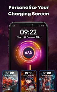 Battery Charging Theme 4K screenshot