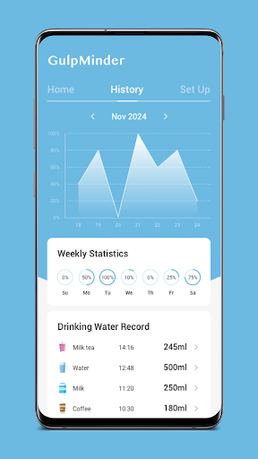GulpMinder screenshot