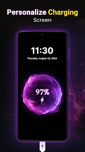 Battery Charging Animation App screenshot