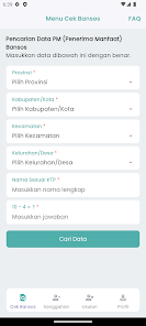 Aplikasi Cek Bansos screenshot