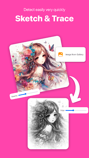 Draw Anime Sketch screenshot