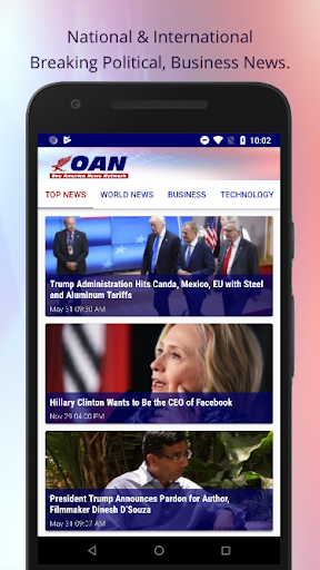 OANN screenshot