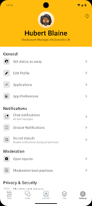 McD Connect screenshot