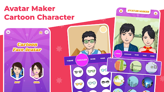 Avatar Maker Cartoon Character screenshot