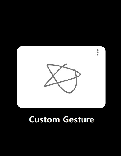 Gesture screenshot