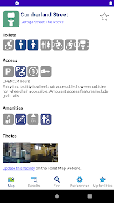 National Public Toilet Map screenshot