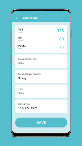 BP Cardio Capture screenshot