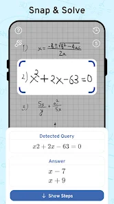 AI Math Scanner screenshot