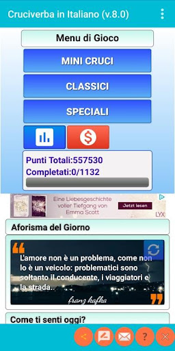 Italian Crossword Puzzles screenshot