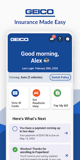 GEICO Mobile screenshot