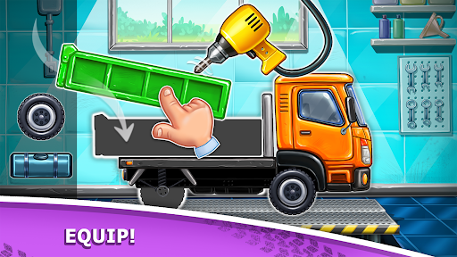 Truck games for kids screenshot