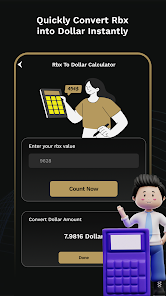 Daily Rbux Counter & RBX Calc screenshot