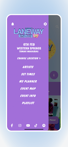 Laneway Festival screenshot