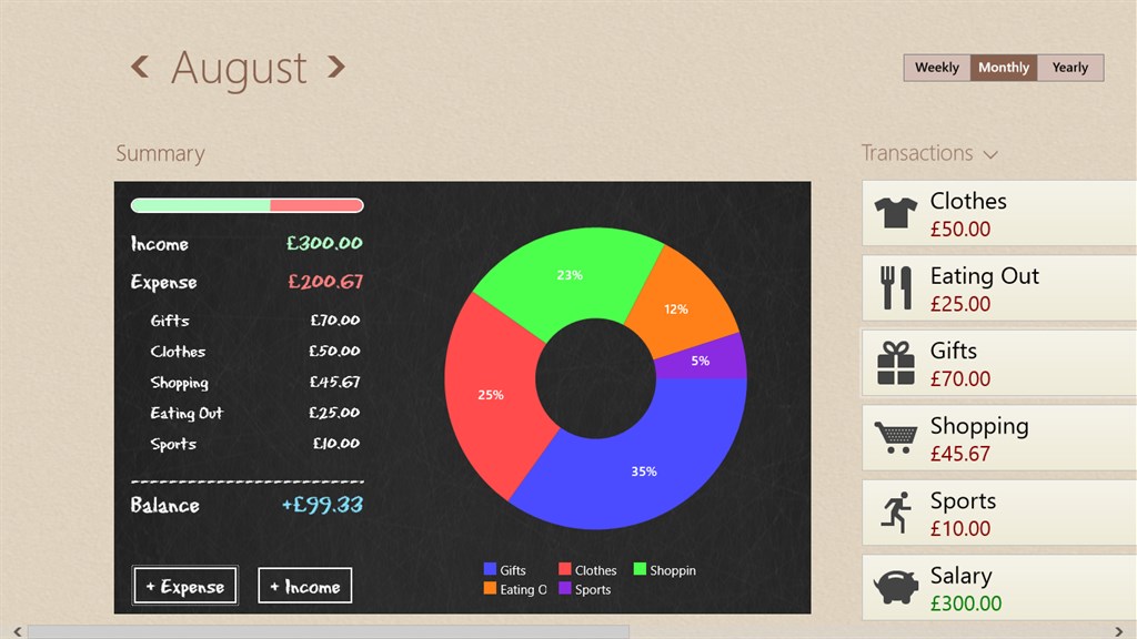 Spending Tracker ™ screenshot