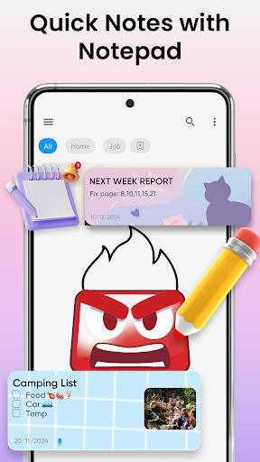 Notepad screenshot