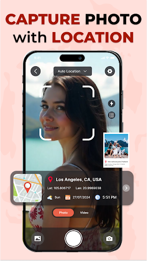 GPS Camera & Tracking Map screenshot