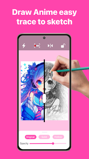 Draw Anime Sketch screenshot