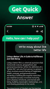 AI Chatbot screenshot
