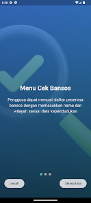 Aplikasi Cek Bansos screenshot