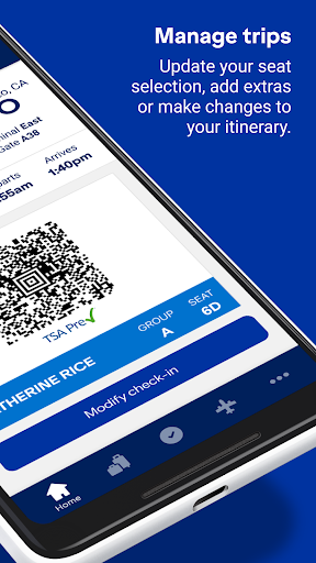 JetBlue screenshot
