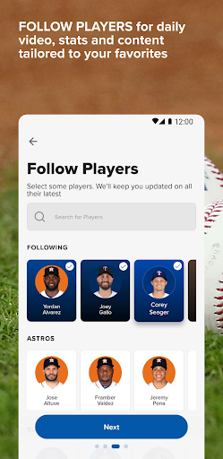 MLB screenshot