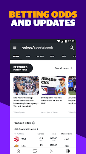 Yahoo Sports screenshot