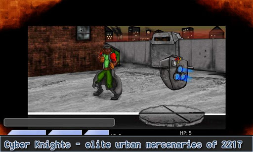 Cyber Knights RPG screenshot