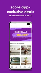 Wayfair screenshot