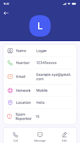 TrustDial screenshot