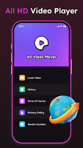 All HD Video Player screenshot