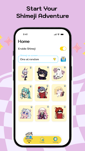 Oh My Shimeji screenshot