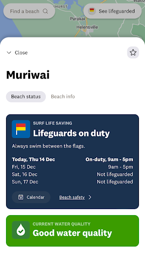 Safeswim screenshot