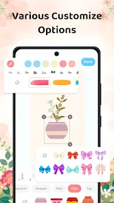 Flower Language Bloom Keyboard screenshot