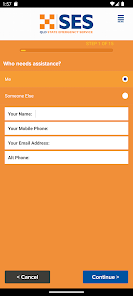 SES Assistance QLD screenshot