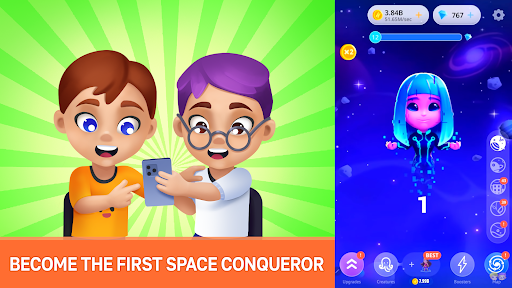 Human Evolution Clicker Game screenshot