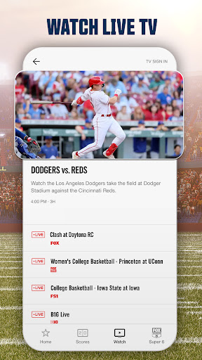 FoxSports screenshot