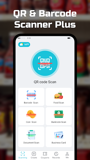 QR & Barcode Scanner Plus screenshot