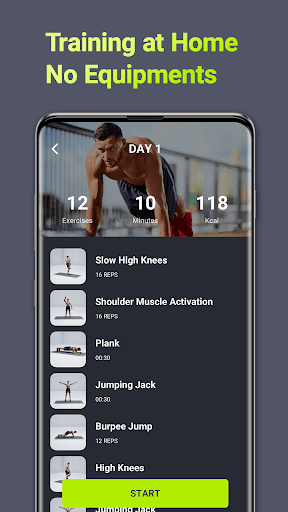 HIIT Workout for Men Lite screenshot