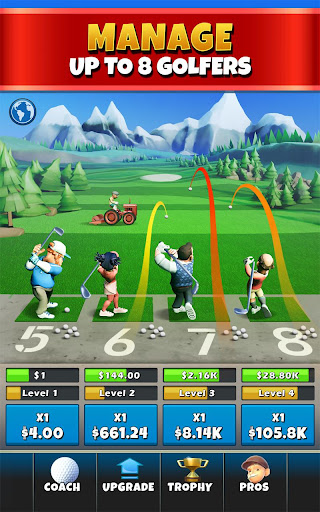 Idle Golf Tycoon screenshot