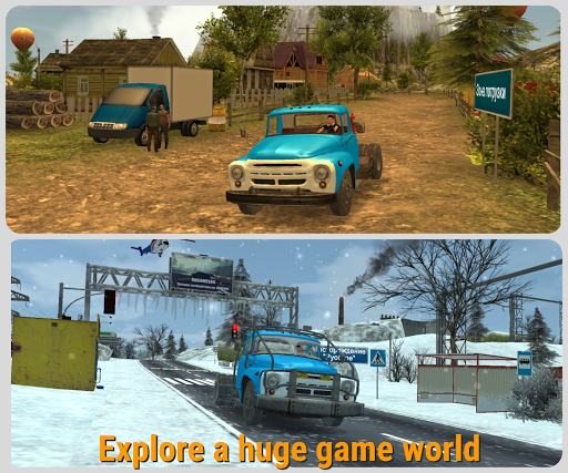 Russian Car Driver  ZIL 130 screenshot