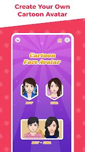 Avatar Maker Cartoon Character screenshot