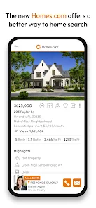 Homes.com Real Estate Search screenshot