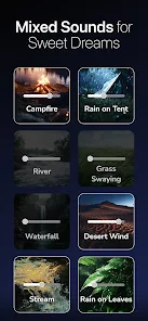 Sleepway: Sleep Tracker, Sound screenshot