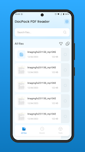 DocPack PDF Reader screenshot