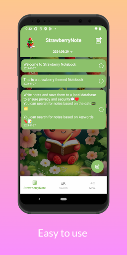 StrawberryNote screenshot