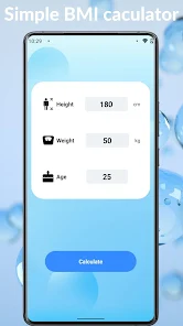 Body BMI screenshot