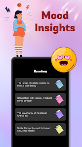 Moodiary screenshot